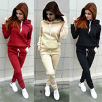 Women’s 2-Piece Casual Hoodie & Pant Tracksuit