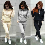 Women’s 2-Piece Casual Hoodie & Pant Tracksuit