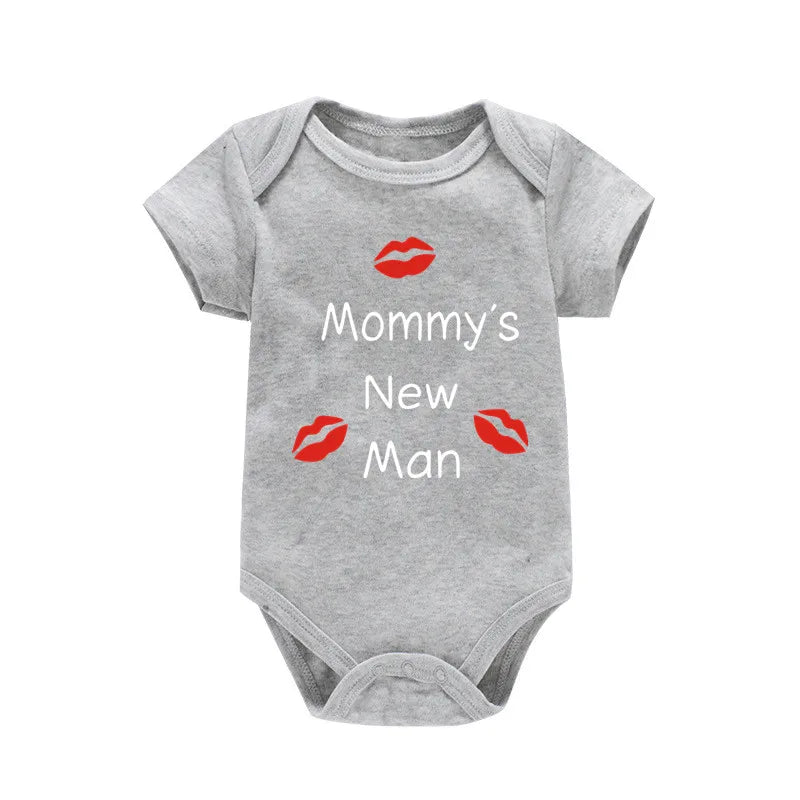 Mommy's New Man Baby Bodysuit