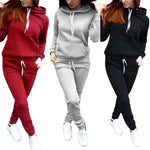 Women’s 2-Piece Casual Hoodie & Pant Tracksuit