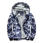 Men’s Camouflage Hooded Winter Coat