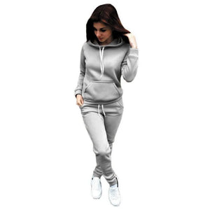 Women’s 2-Piece Casual Hoodie & Pant Tracksuit