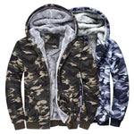 Men’s Camouflage Hooded Winter Coat