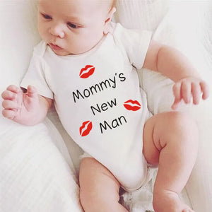 Mommy's New Man Baby Bodysuit