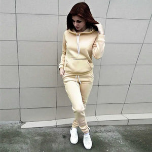 Women’s 2-Piece Casual Hoodie & Pant Tracksuit