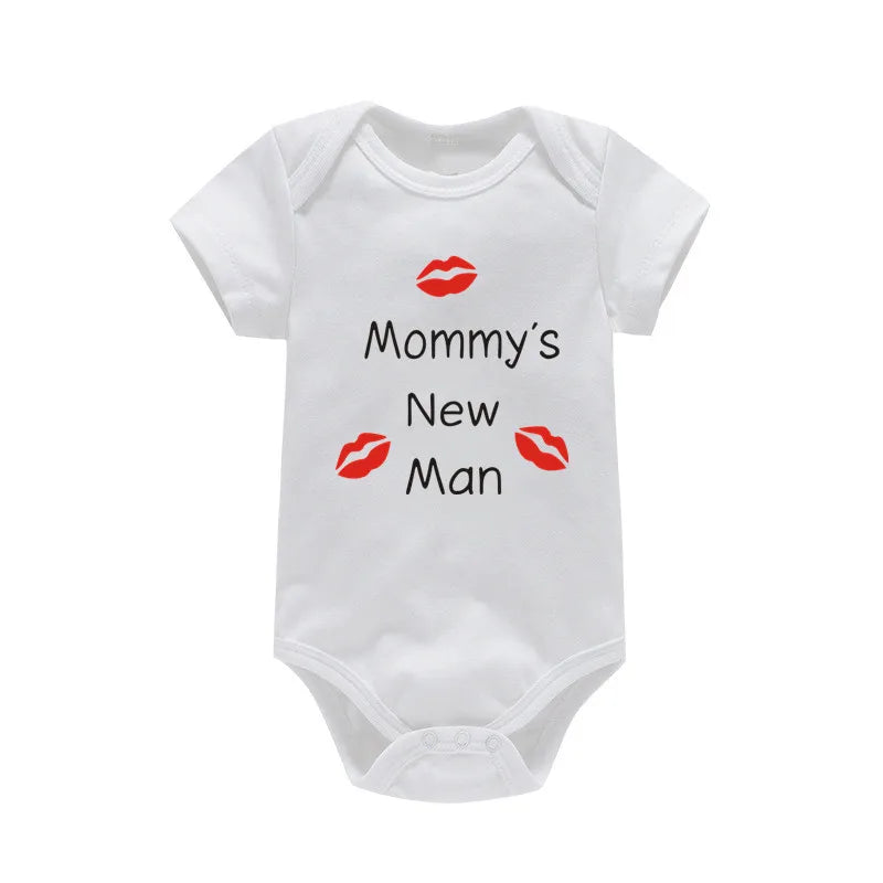 Mommy's New Man Baby Bodysuit