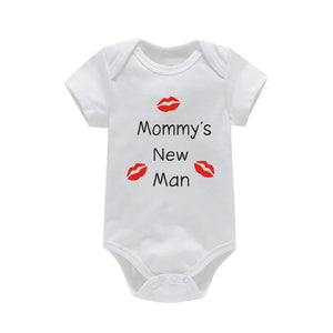 Mommy's New Man Baby Bodysuit