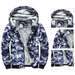 Men’s Camouflage Hooded Winter Coat