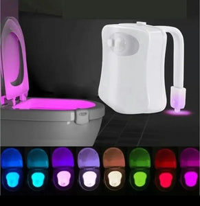 LED Toilet Seat Motion Sensor Lamp