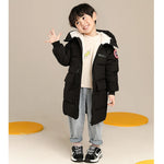 Cozy Winter Hooded Jacket for Boys