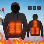 5-Zone USB Heated Jacket – Vintage Gothic Streetwear