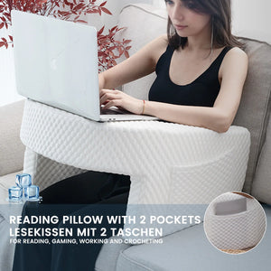 ComfortNest Reading Pillow