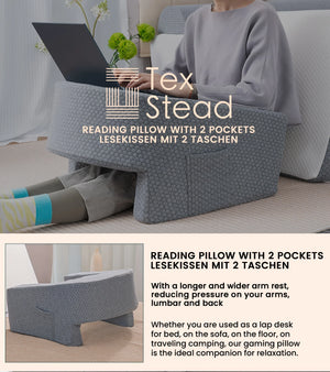 ComfortNest Reading Pillow