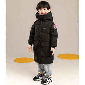 Cozy Winter Hooded Jacket for Boys