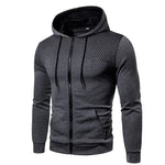 Men’s Polka Dot Zip-Up Hoodie