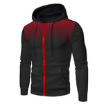 Men’s Polka Dot Zip-Up Hoodie