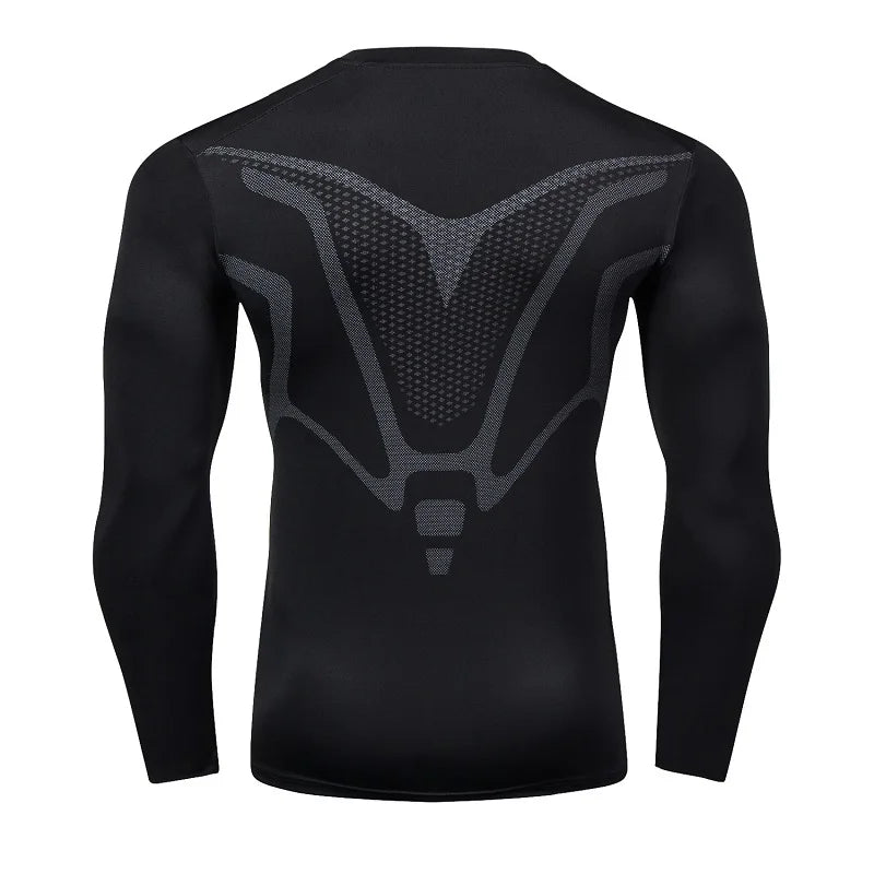 Men’s Quick-Dry Compression Training Shir