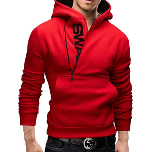 Men’s Polka Dot Zip-Up Hoodie